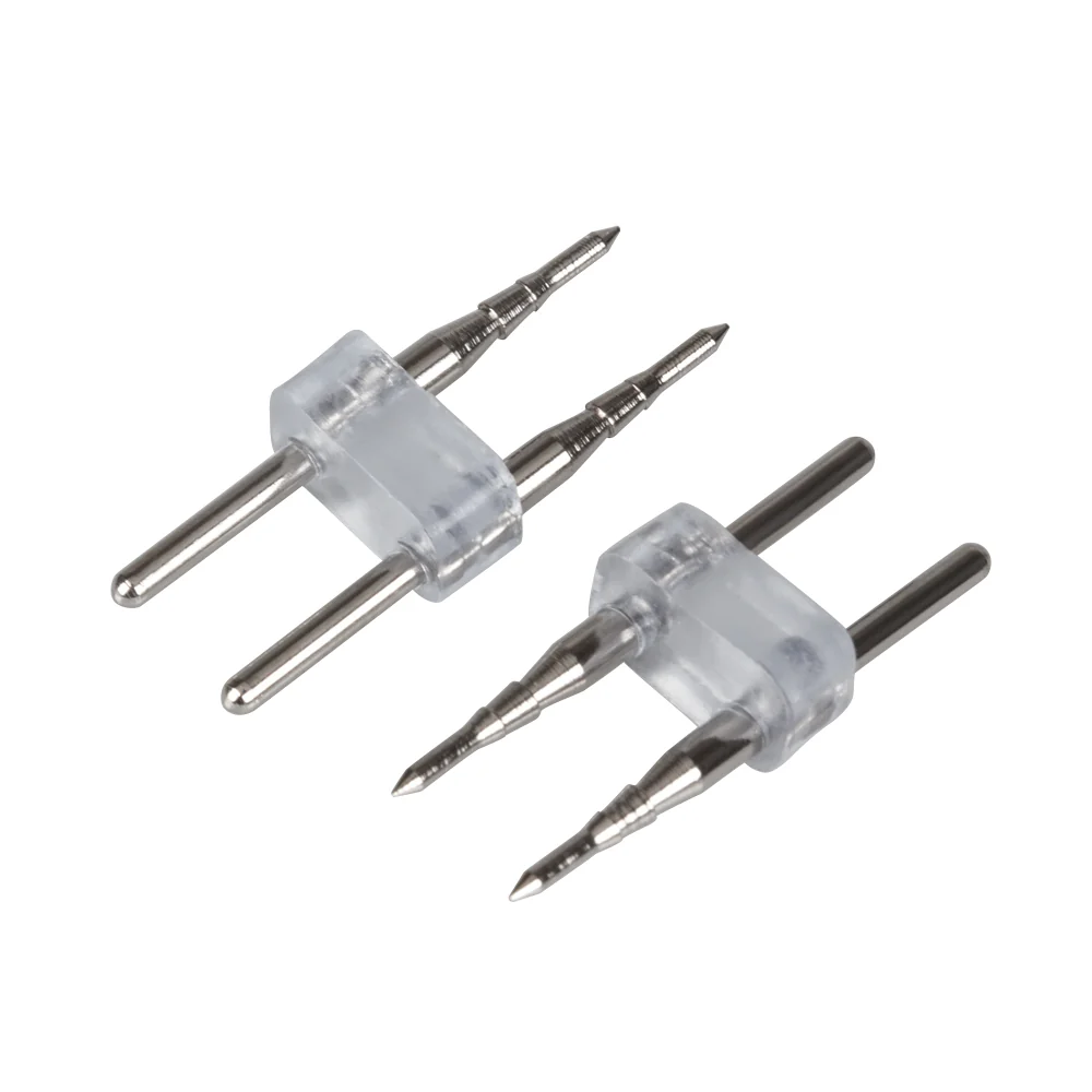 Силовой коннектор ARL-2pin-Mini (16x8mm) 021552 - Силовой 2-х контактный коннектор для подключения питания к одноцветному гибкому мини-неону серии NEON.