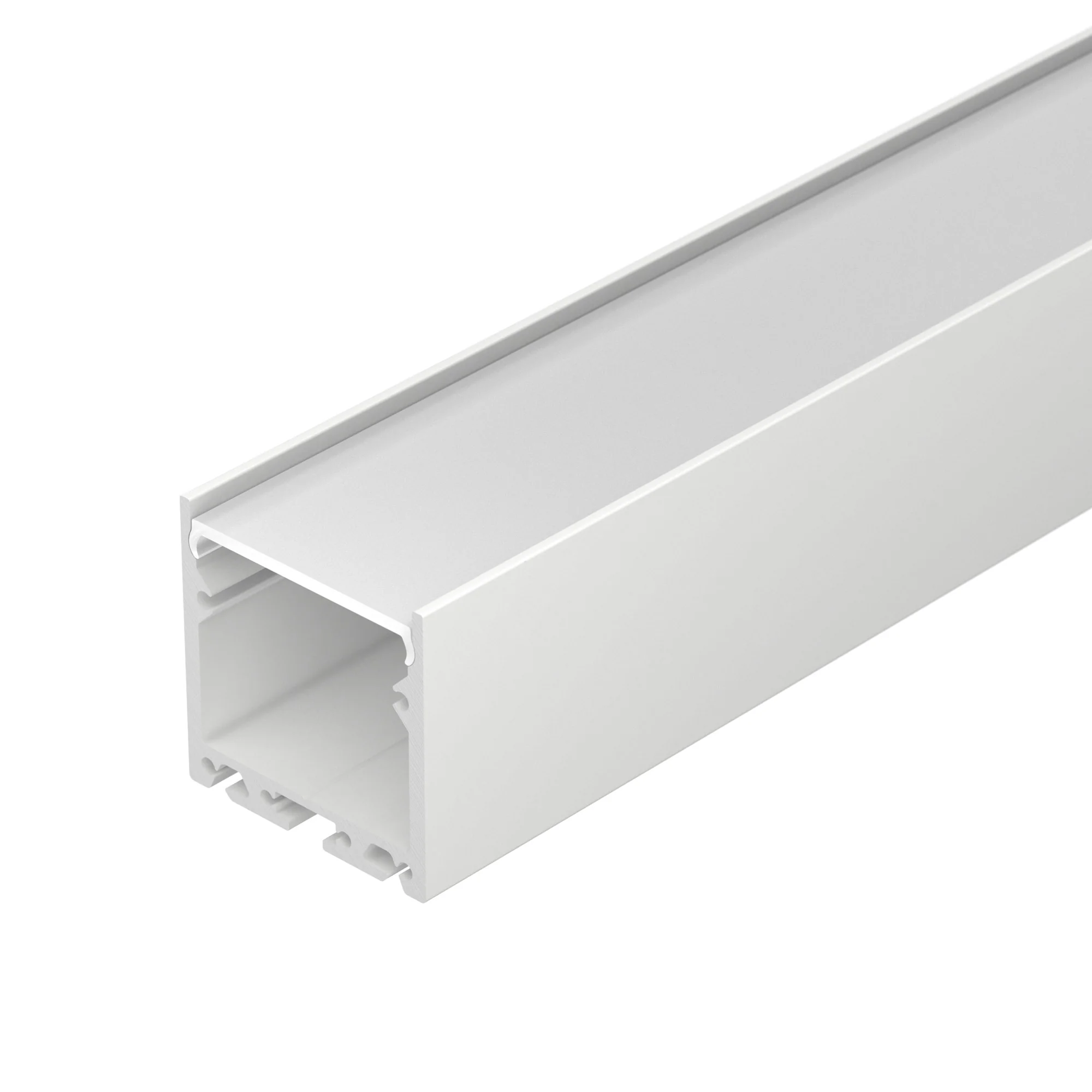 Профиль с экраном SL-LINE-3535-2500 WHITE+OPAL 036302 - Комплект с экраном. Алюминиевый профиль для светодиодных лент и линеек. Цвет - белый RAL9003 (порошковая окраска). Габаритные размеры (LхWхH): 2500x35x35 мм. Ширина площадки для ленты 31 мм. Заглушки