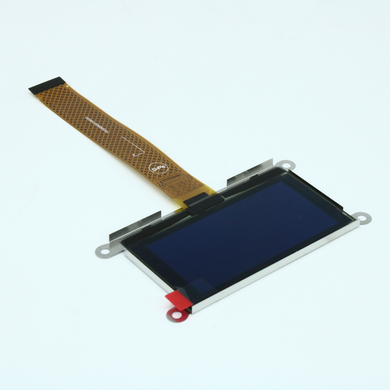 WEF012864QLPP3N00000 - OLED 2.7" графический с рамкой, 128x64, желтый, -40...+80 С