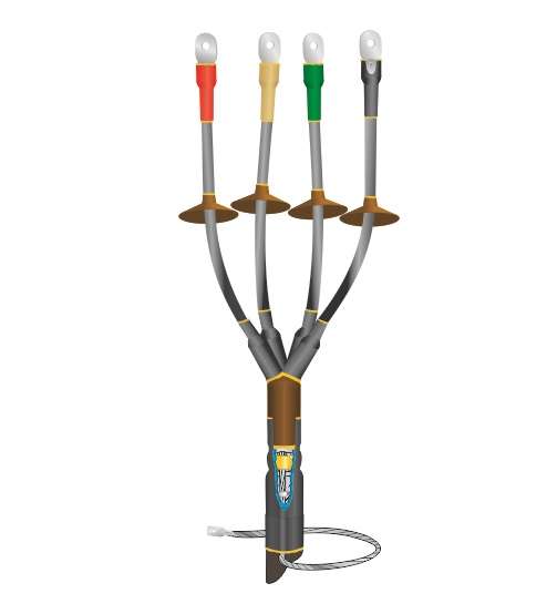 Муфта кабельная концевая наружн. установки 1кВ КНТпН 4х(150-240мм) с болт. наконечн. 22020098