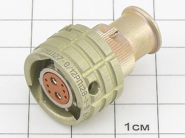 Розетка СНЦ127-8/12РП128-1-В "5"