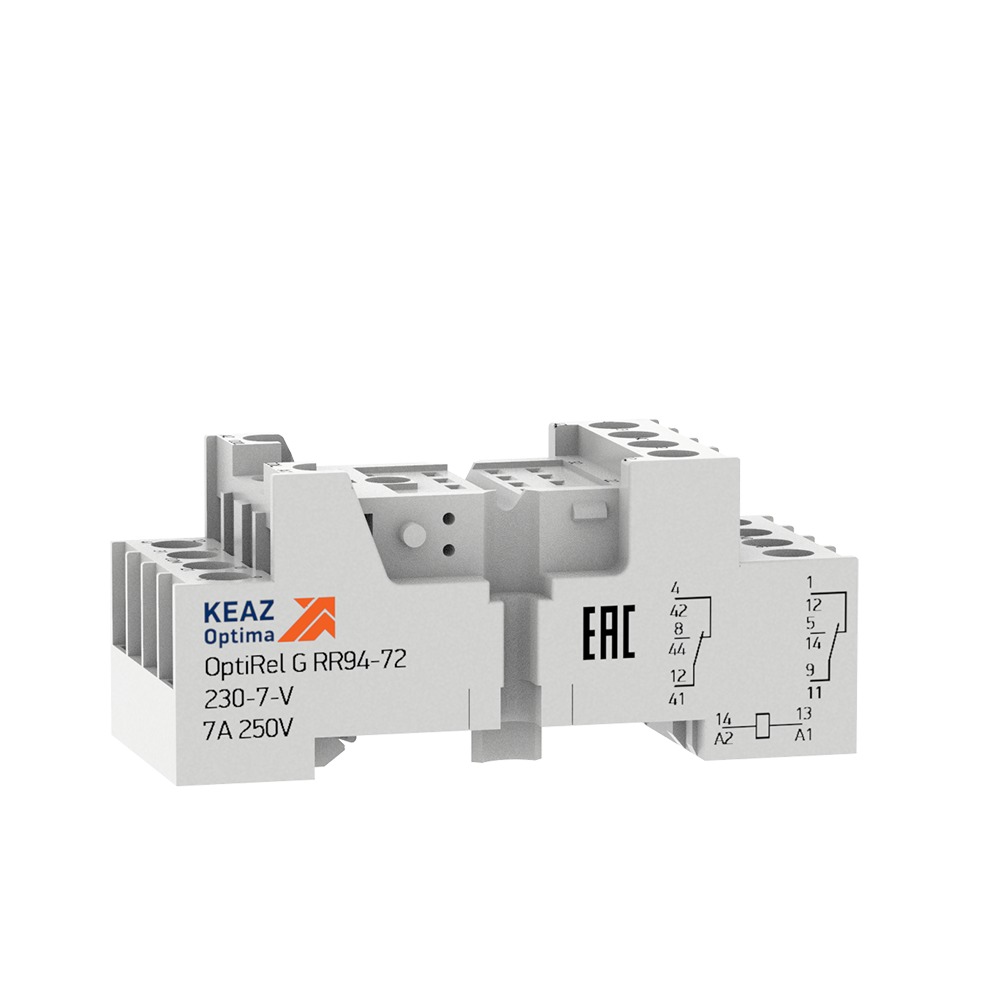 Розетка для реле OptiRel G RR94-74-230-7-V 281171