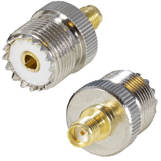 UHFF-SMAF - Разъем высокочастотный, переходник UHF гн - SMA гн