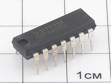 Микросхема CD74AC00E