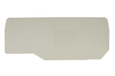 Пластина разд. TWFN 6 D1/2/35 - Разделительная пластина, для клемм WKFN 6 D1/2..., цвет: серый