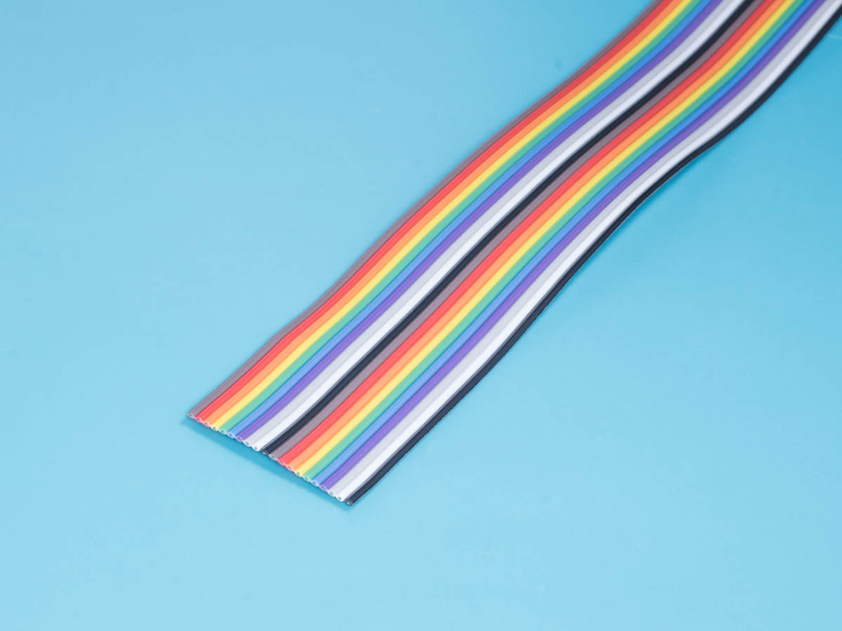 RCA-20 - Шлейф 20 проводников, шаг 1,27мм, цветной