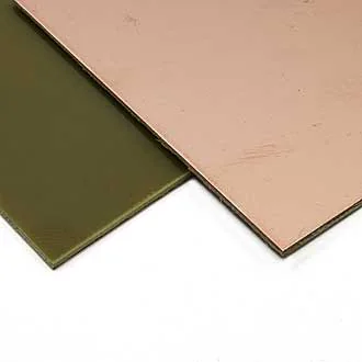FR4-1 1.5MM 100*100 - Стеклотекстолит фольгированный односторонний, 100х100х1.5мм