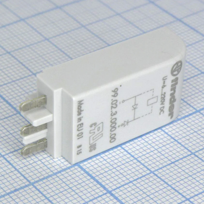 99.02.3.000.00 - Защитный модуль, диод, 6-220VDC