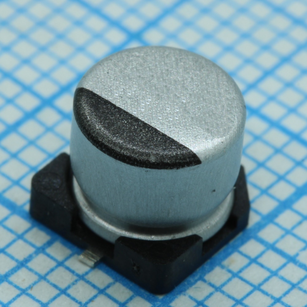 TS13C01C101MET000R - Конденсатор алюминиевый электролитический 16В 100мкФ ±20%, SMD 6.3*5.4мм 60мА 2000ч, -40...+85°C