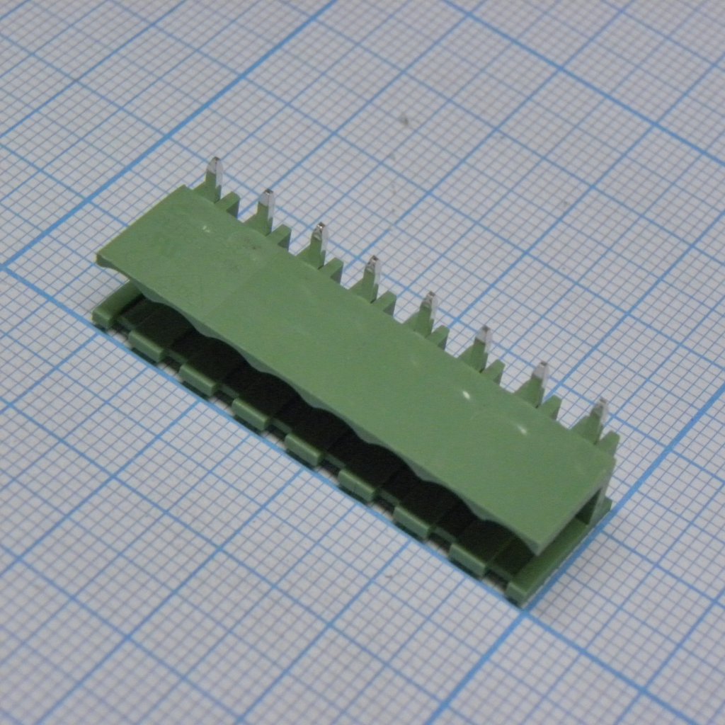 2EDGR-5.08-08P-14-00A(H) - Разъемный клеммный блок на плату, 8 контактов. Серия 2EDGR-5.08