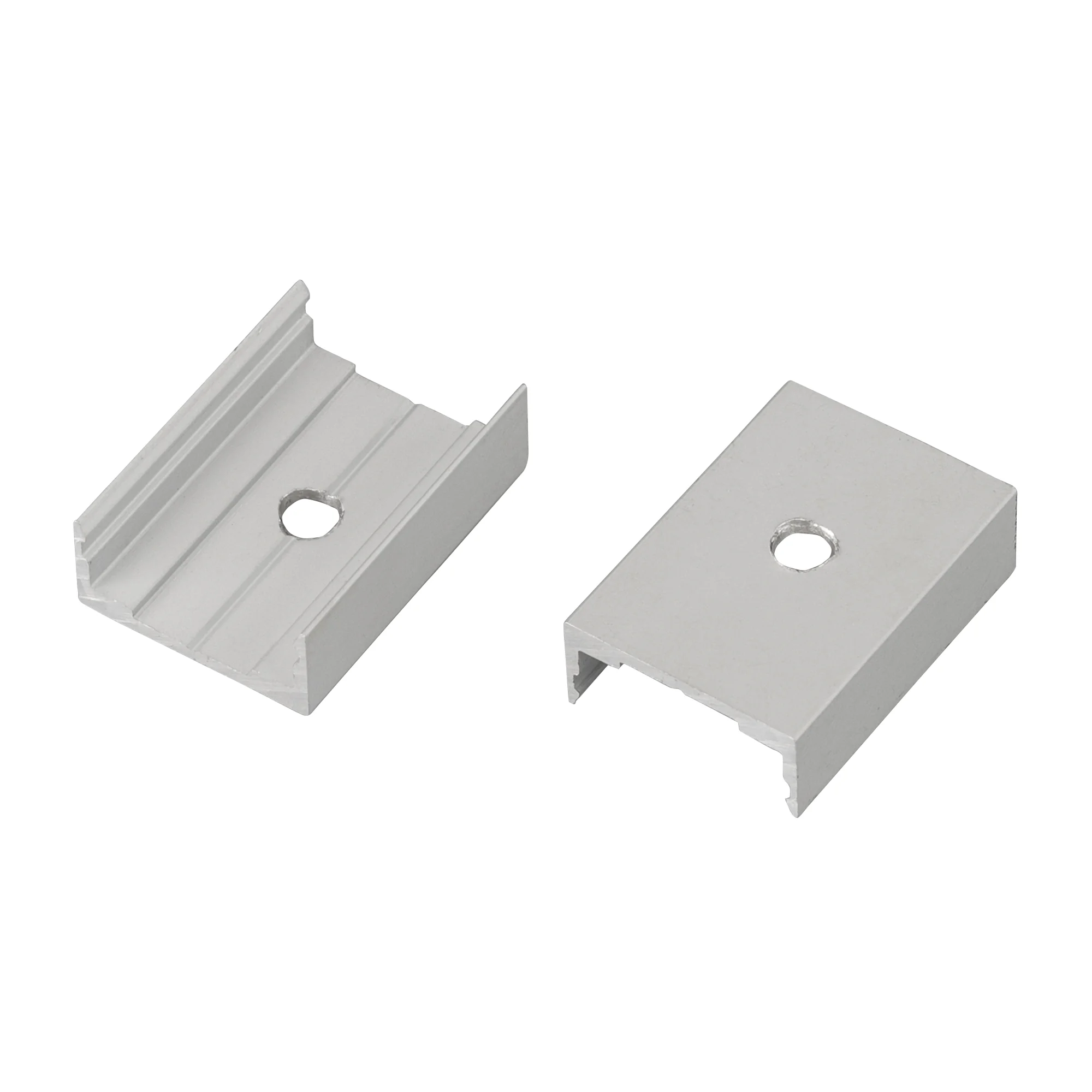 Держатель ARL-MOONLIGHT-1516-CLIP ANOD 029831 - Клипса из анодированного алюминия для гибкого неона MOONLIGHT сечения 15х16мм. Длина 25 мм.