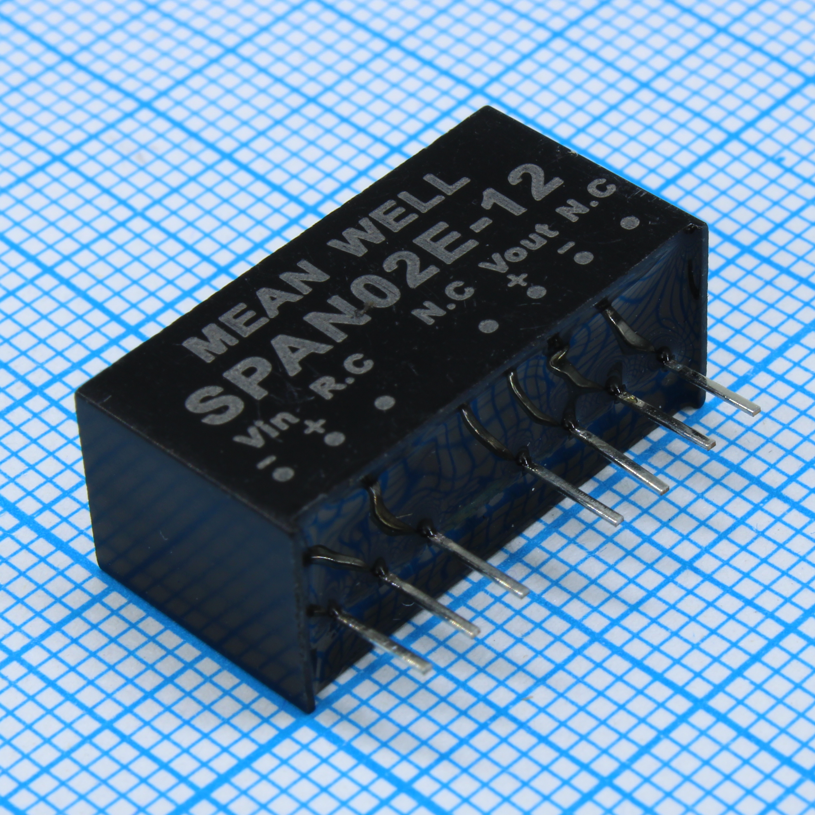 SPAN02E-12 - Преобразователь DC/DC, на печатную плату, 2 Вт