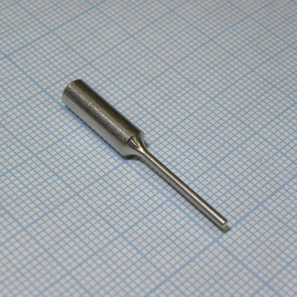 М20-01 - Жало паяльное медное никелированное, цилиндр затачиваемый, 1.5мм