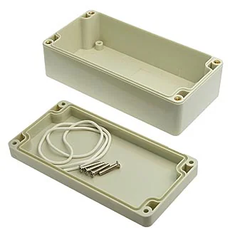 Z368 (160X80X55) - Корпус для РЭА пластиковый пылевлагонепроницаемый ZTM-ELECTRO Z368, 160x80x55 мм, пластиковый