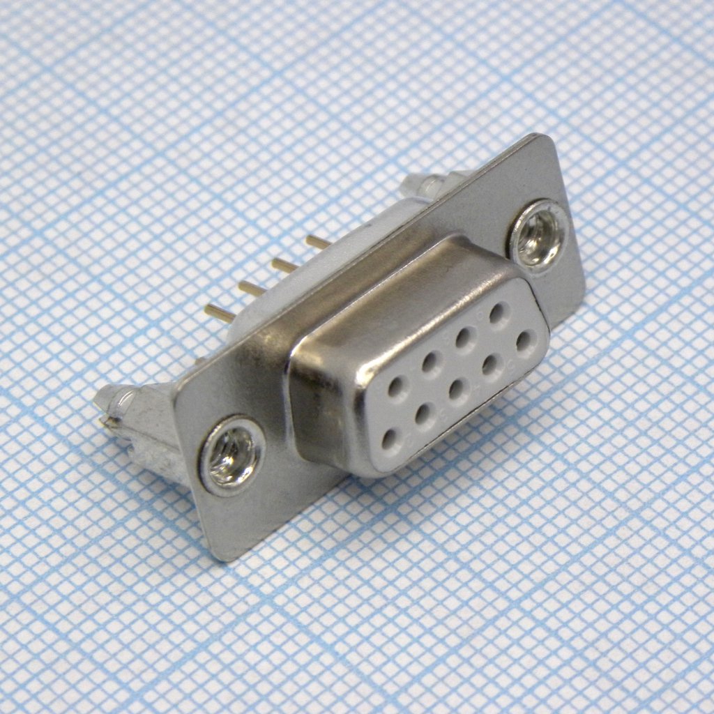 L-KLS1-221B-09-F-W - D-Sub, розетка на плату