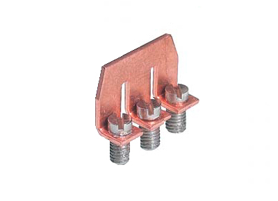 Соед. мостик 9703/5-3 - Соединительная перемычка, винтовая, не изолированная, 3 полюса, для клемм: 9700 A/5