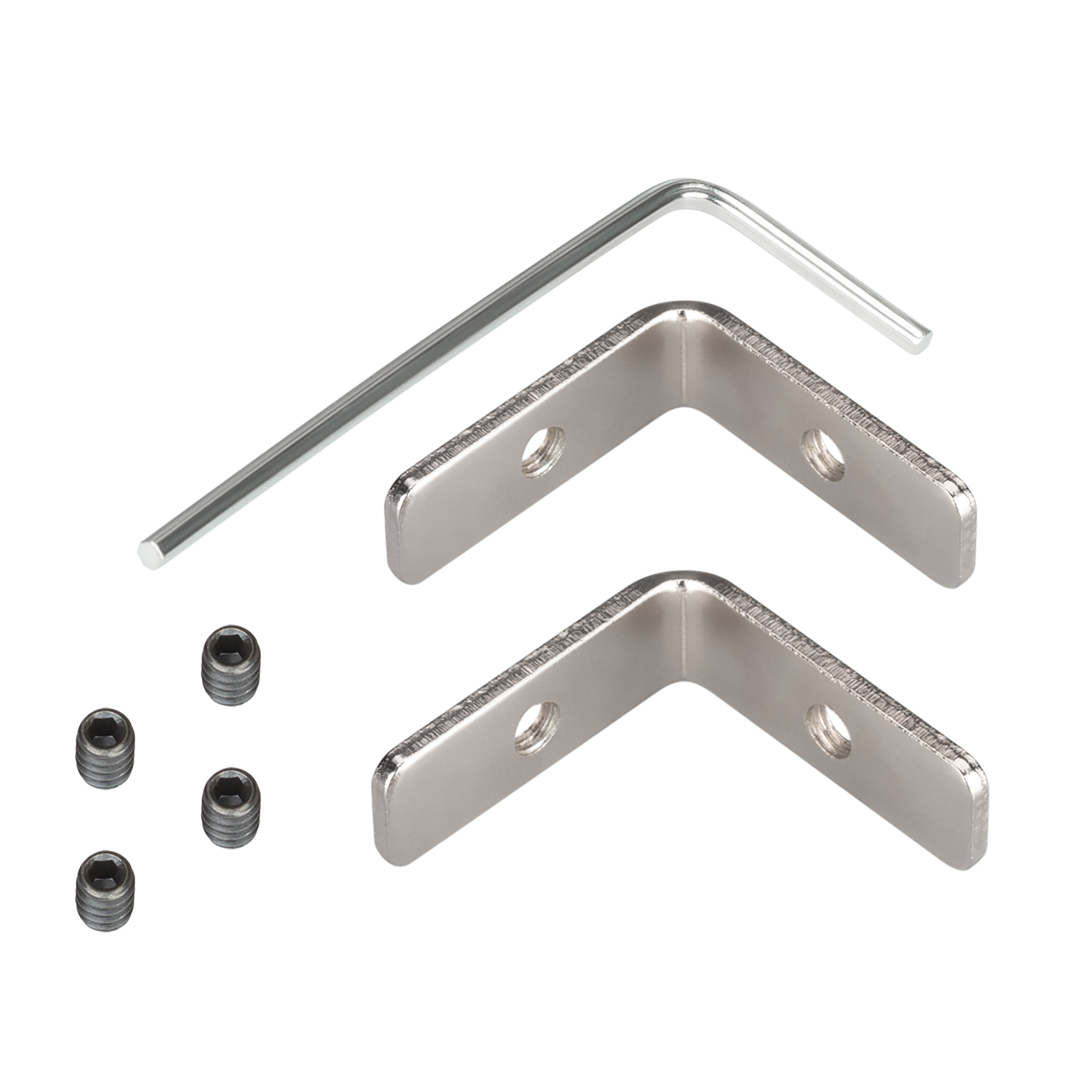 Соединитель профиля FANTOM-W49-90L Set 047247 - Прямой коннектор для соединения 2-х отрезков профиля FANTOM-W23, FANTOM-W49, PLINTUS-FANTOM-H35, PLINTUS-FANTOM-H20, WALL-FANTOM-W10, FANTOM-W12-EDGE. Установка в паз на профиле. В комплекте: соединитель - 2