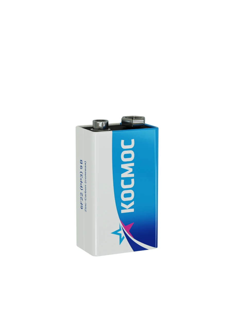 Батарейка  6F22 (крона) 9V Zinc carbon 1S