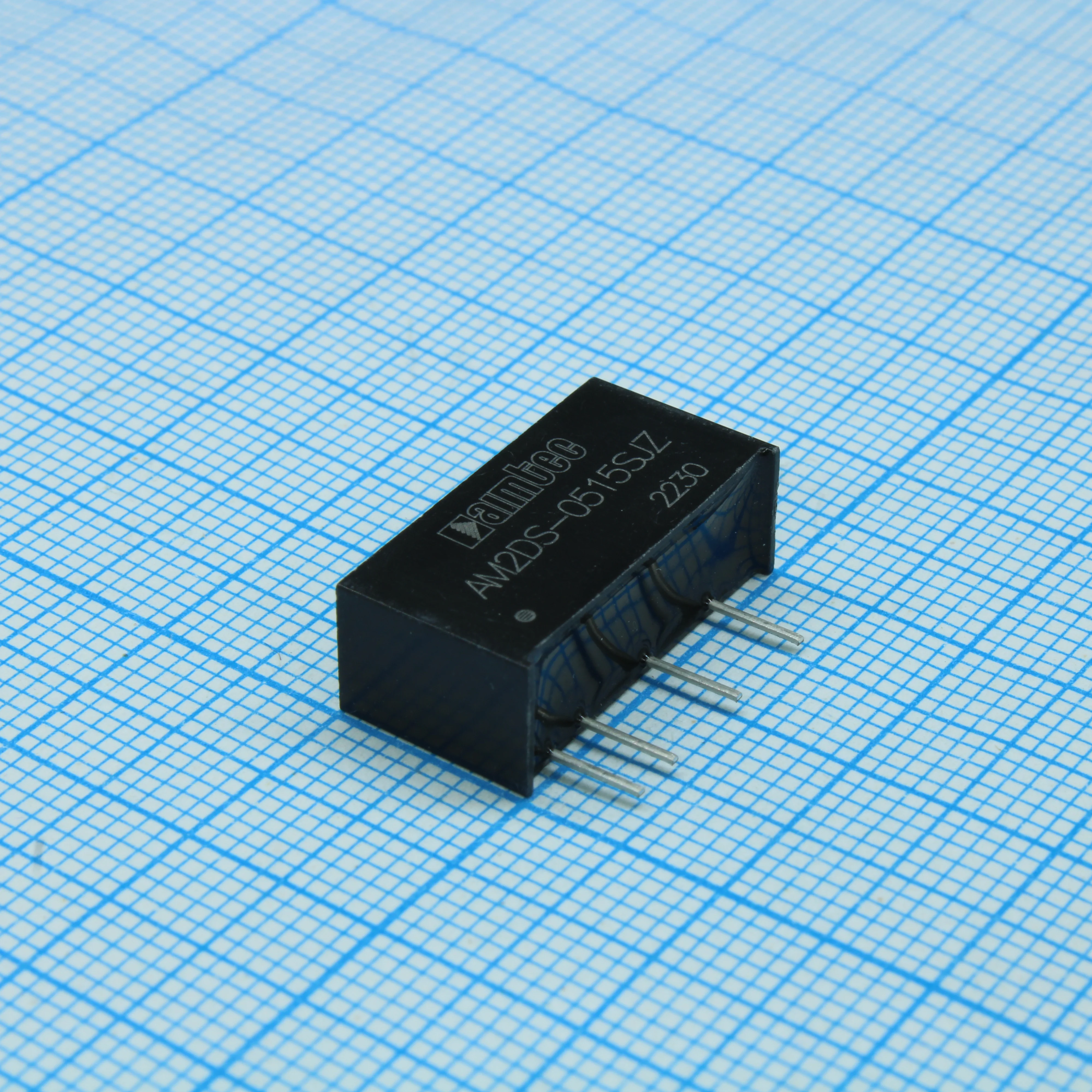 AM2DS-0512DJZ - DC/DC, 2Вт, вход 4.5…5.5В, выход ±12В/±0.008…0.083А, изоляция 1000В DC, КПД 85%, максимальная емкостная нагрузка не более ±220мкФ, SIP7, 19.65x7.05x10.16мм, -40…105°C, пластик
