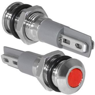 GQ6PF-R - Индикатор антивандальный серии GQ6, красный 12-24В