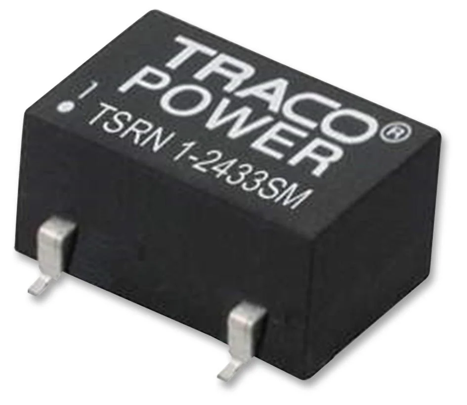 TSRN 1-24150SM - Преобразователь DC/DC на печатную плату вход 24В двуполярный выход ±15В 1A/0.2A 6-Pin SMD модульный