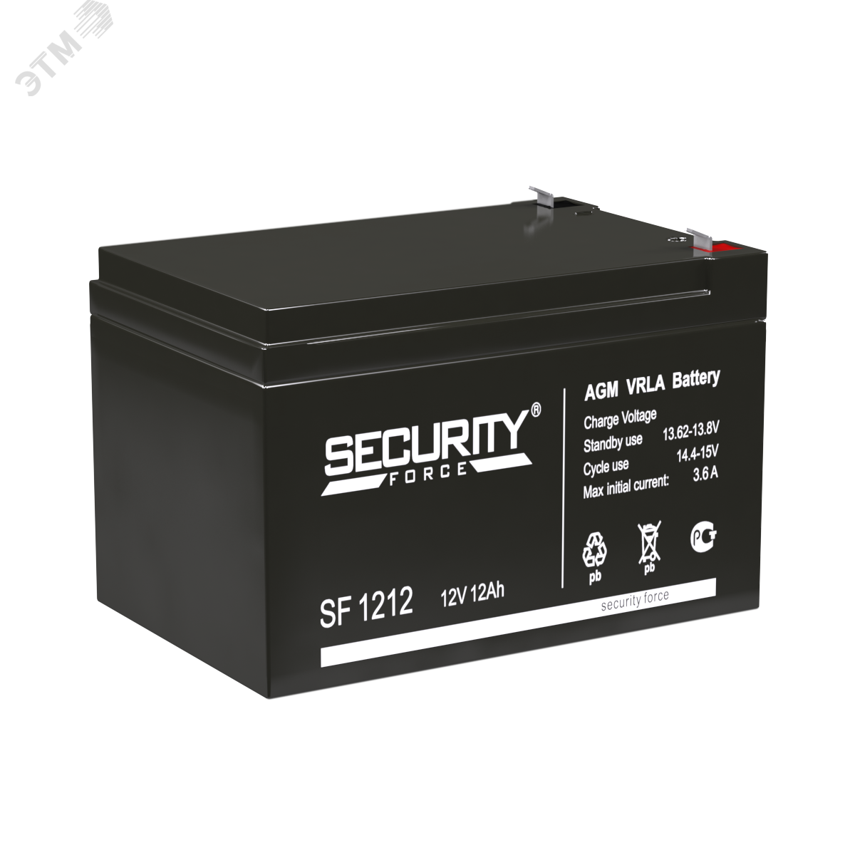 Аккумулятор SF 12В 12Ач 4614030010001