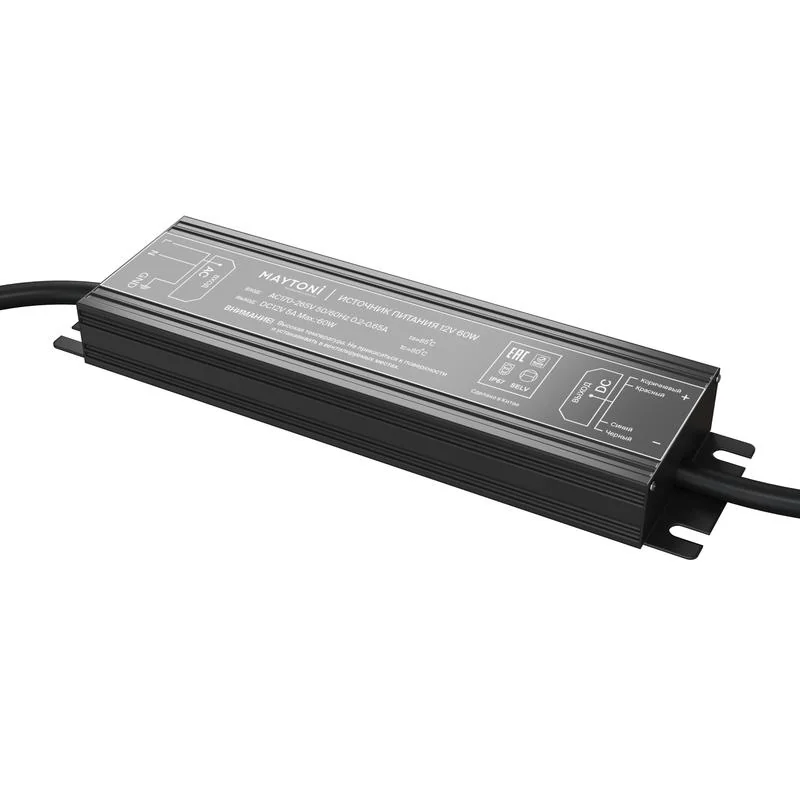 Блок питания PSI001 12В 60Вт IP67 Maytoni 020205