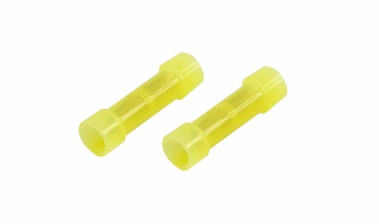 Соединительная гильза изолированная L-27.3 мм нейлон 4-6 мм2 (ГСИ(н) 6.0/ГСИ-н 4,0-6,0) желтая 08-0732
