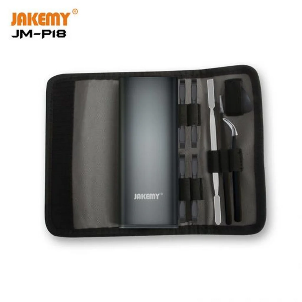 Набор инструментов JM-P18 - 61в1. В наборе-Torx,шлиц,крест,шестигранник,треугольник,три крыла,звезда,U-образные,квадрат,большой крест.
