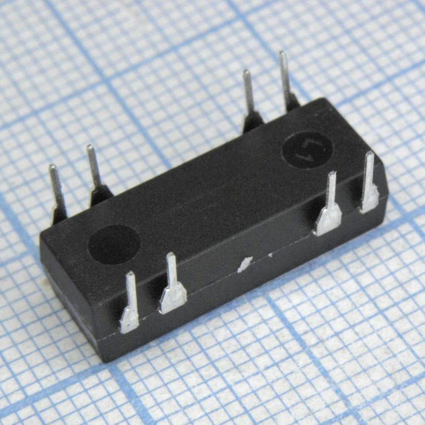 TRR-1A-24-D-00-R - герконовое DIP, 24VDC, 1А, 1замыкание / 19.6*6.9мм