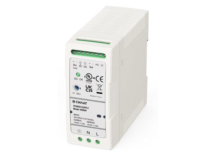 Источник питания UPS 902602 - Источник питания UPS, выходы: CH1 27,6VDC, CH2 27,6VDC, 0,95A, 40,2 W; диапазон входных напряжений: 90 - 264VAC / 127 - 370VDC; габариты (мм): 100х92х41 мм, защита от: короткое замыкание /перегрузка /повышенное напряжение, за