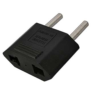 FD-1963-BLACK - Переходник сетевой Тип А - Тип С, черный