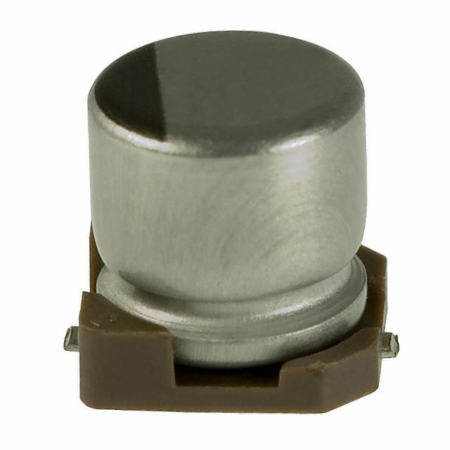 UWT1V100MCL1GB - Конденсатор алюминиевый электролитический 10мкФ 35В ±20% (5х5.4мм) для поверхностного монтажа 25мА 1000час 105°С лента на катушке