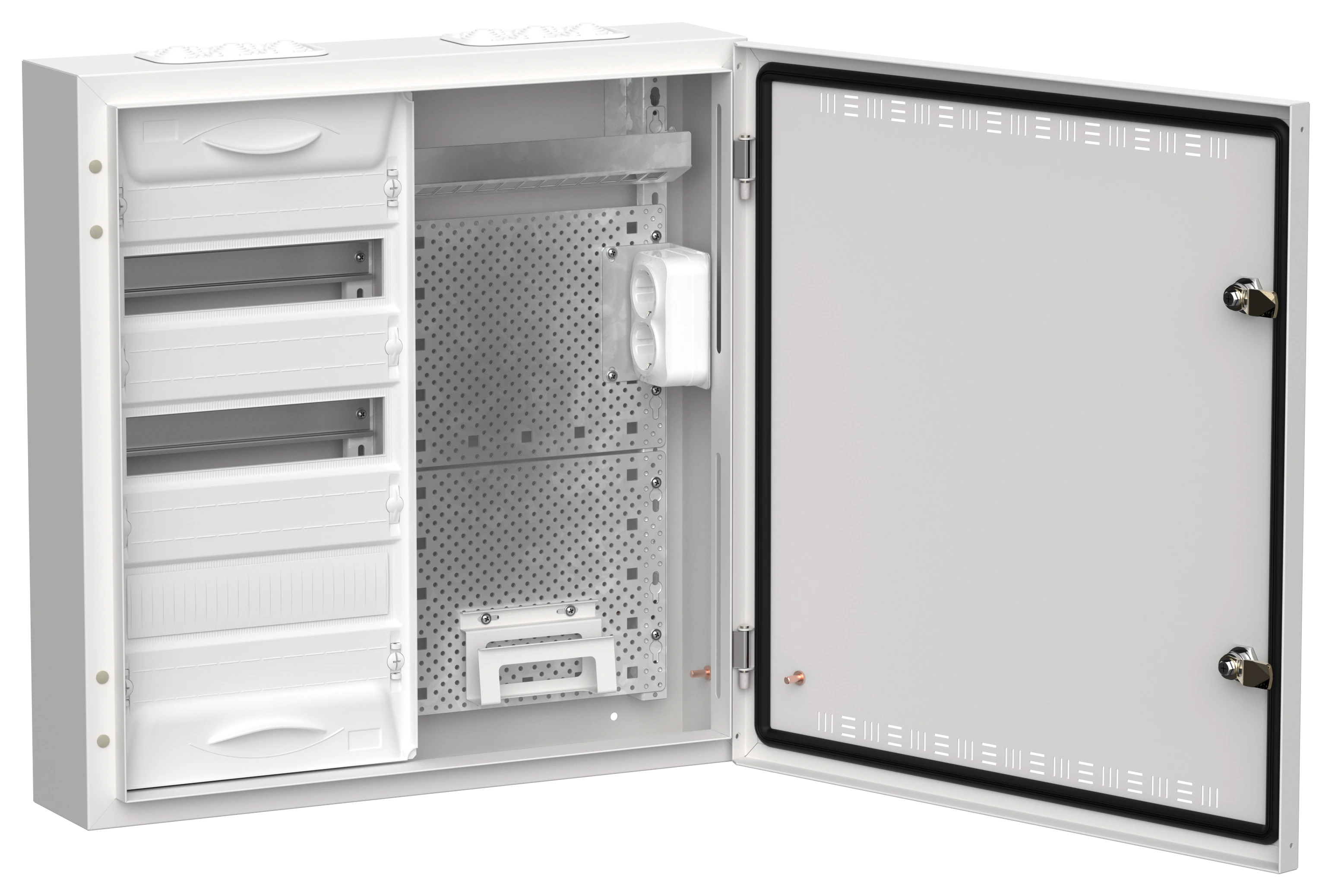 TITAN 5 Корпус комбинированный ЩРн-36 (2х36) белый IEK