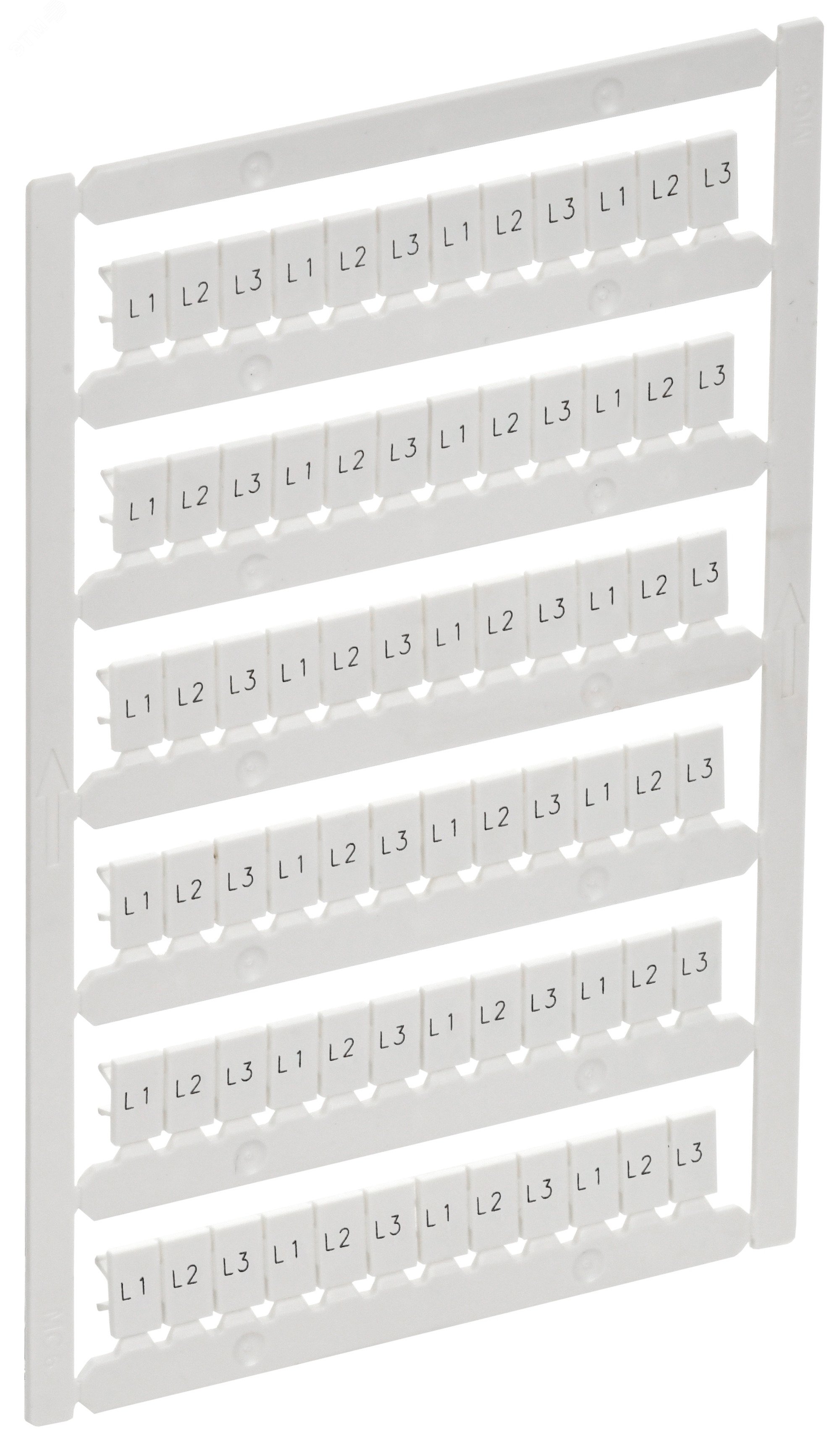 ARMAFIX Маркер для CTS/CP 4мм2 с символами L1 L2 L3 IEK AF-CT10D-M-004-22