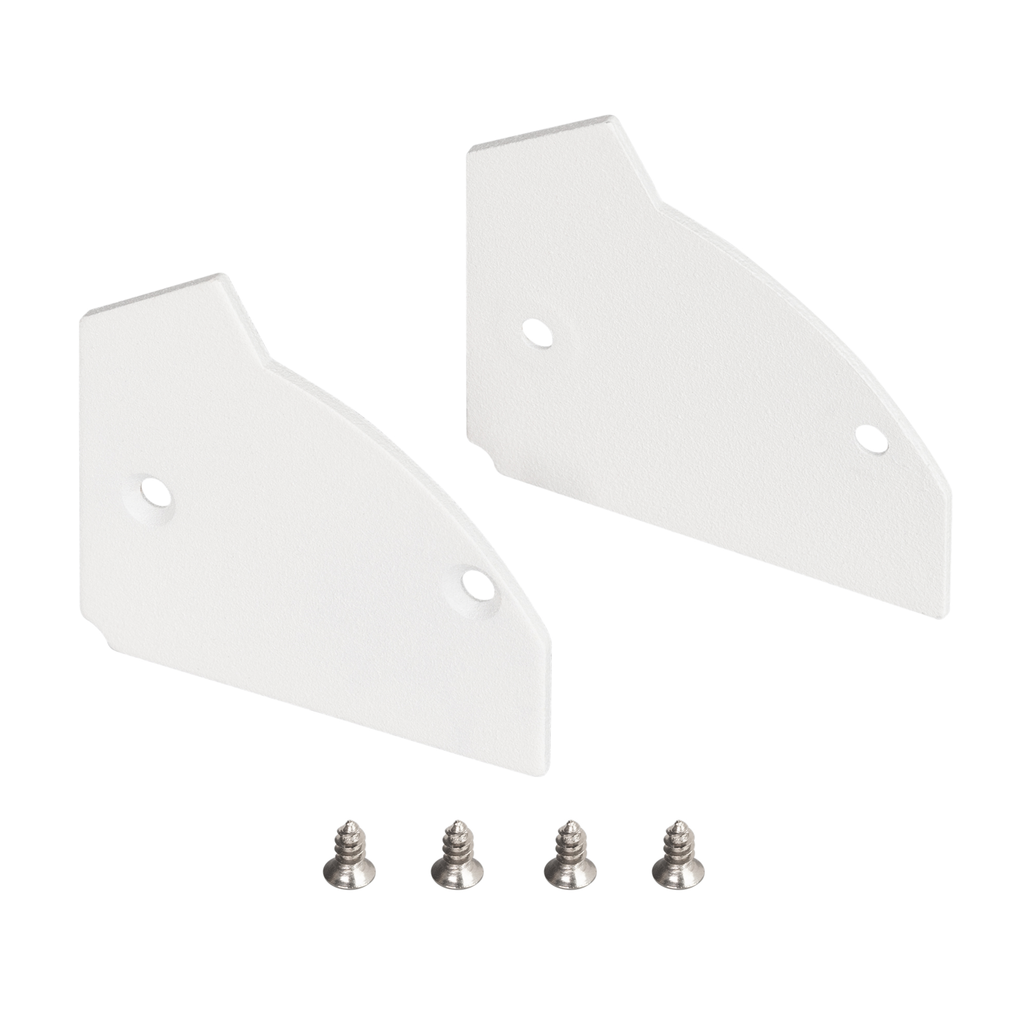 Заглушка ARH-CEIL-BEVEL WHITE 035640 - Пара заглушек для профиля ARH-CEIL-BEVEL. В комплекте 2 глухих заглушки.