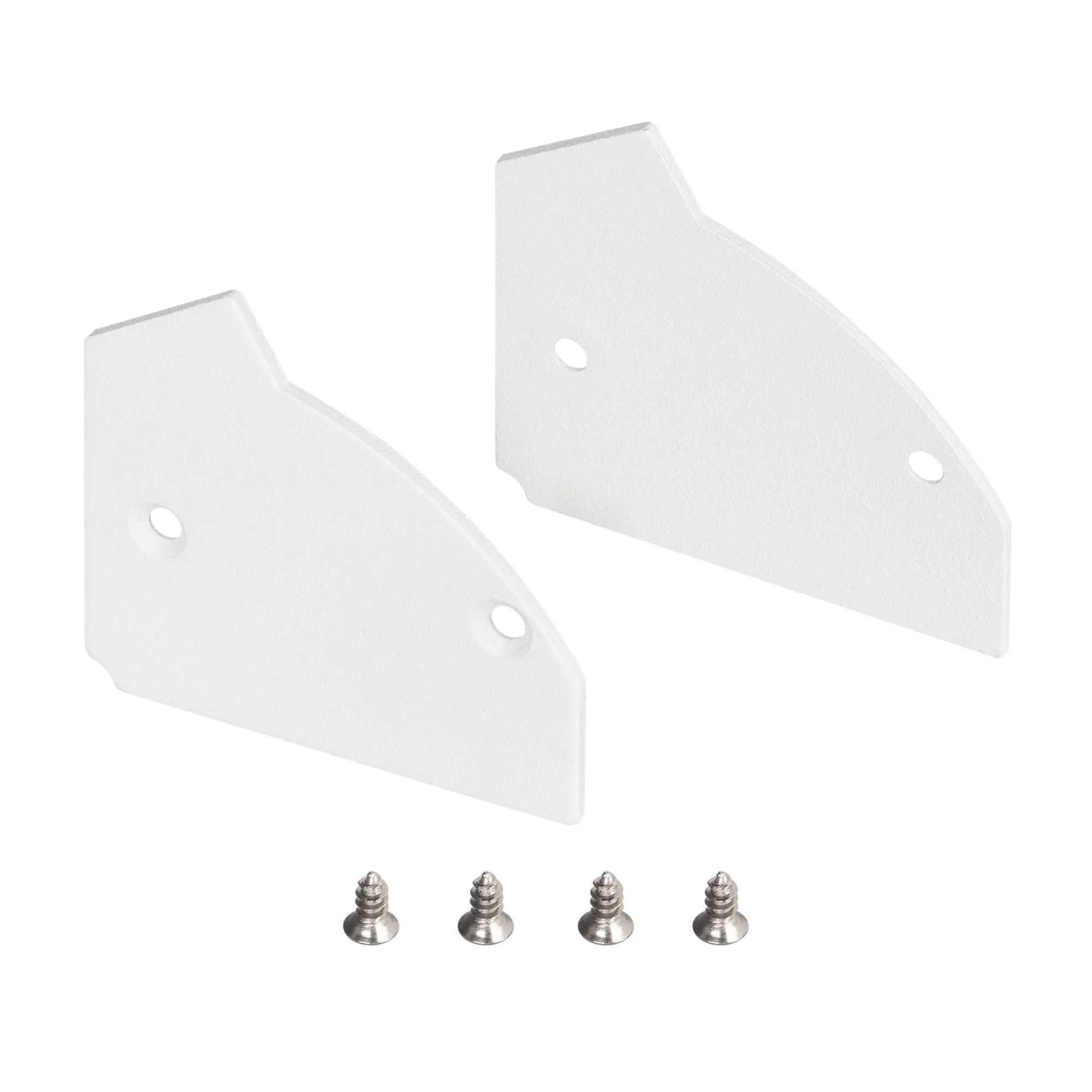 Заглушка ARH-CEIL-BEVEL WHITE 035640 - Пара заглушек для профиля ARH-CEIL-BEVEL. В комплекте 2 глухих заглушки.