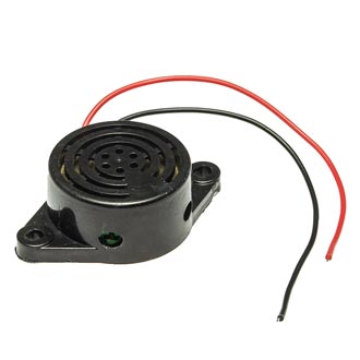 SFM-27/DC3-24V - Пьезокерамический излучатель с неприрывной генерацией, 95-110дБ, 3.1кГц