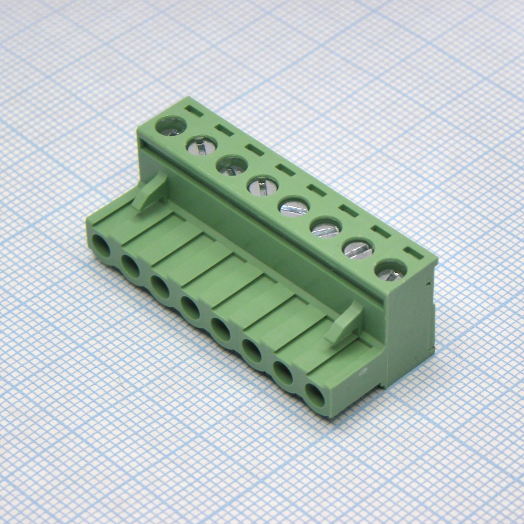 2EDGK-5.08-08P-14-00A(H) - Разъемный клеммный блок, 8 контактов. Серия 2EDGK-5.08