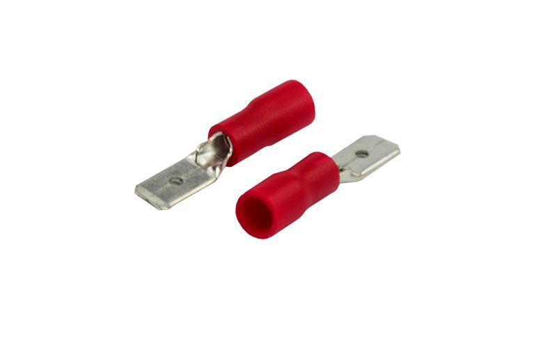 Клемма плоская изол. (штекер) (VM 1.25-187(8)) 08-0312