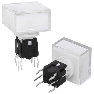 TS5-6TG-11S LED - Миниатюрная тактильная кнопка с LED подсветкой