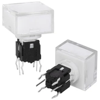 TS5-6TG-11S LED - Миниатюрная тактильная кнопка с LED подсветкой