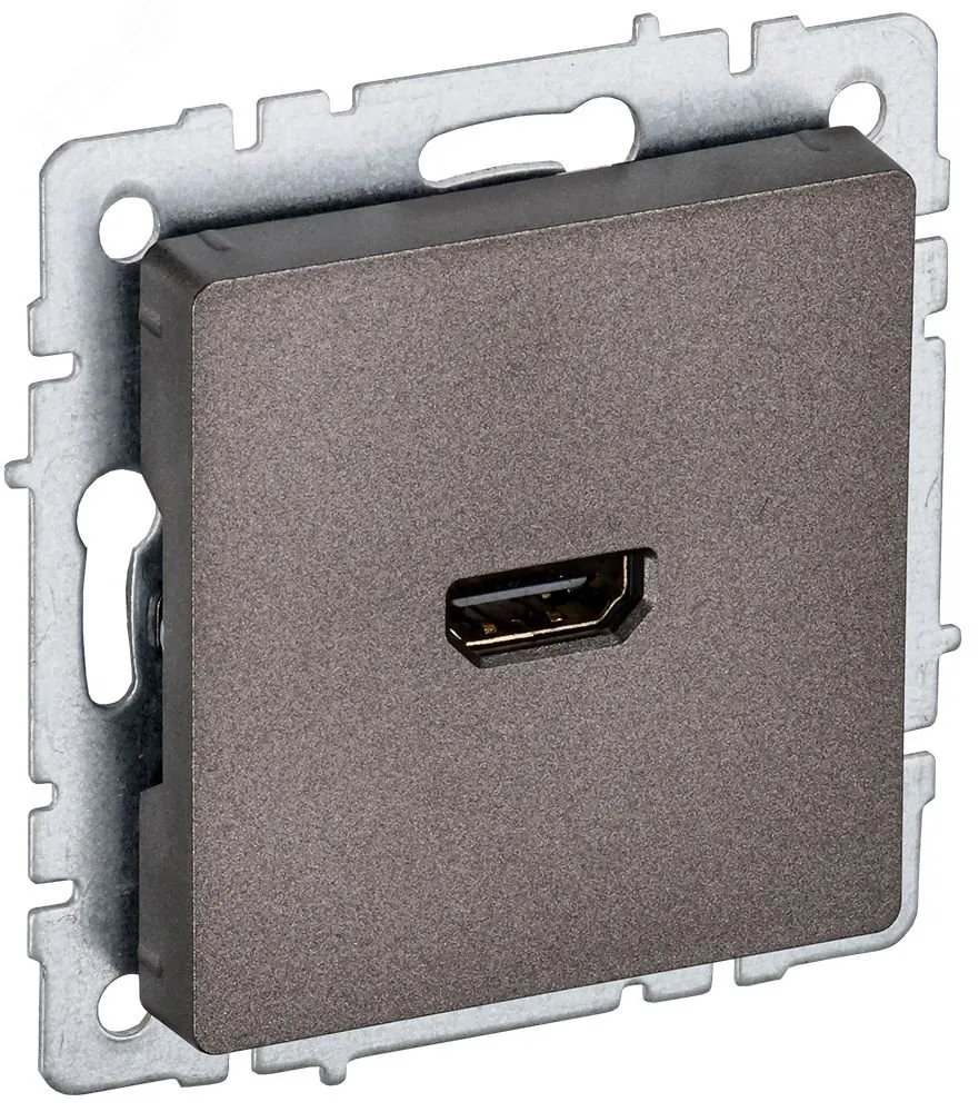 BRITE Розетка HDMI РHDMI-0-БрТБ темная бронза BR-H10-K45