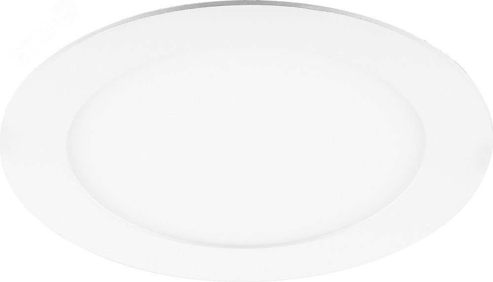 Светильник светодиодный ДВО-12w 6400K 1010Лм slim белый 28498