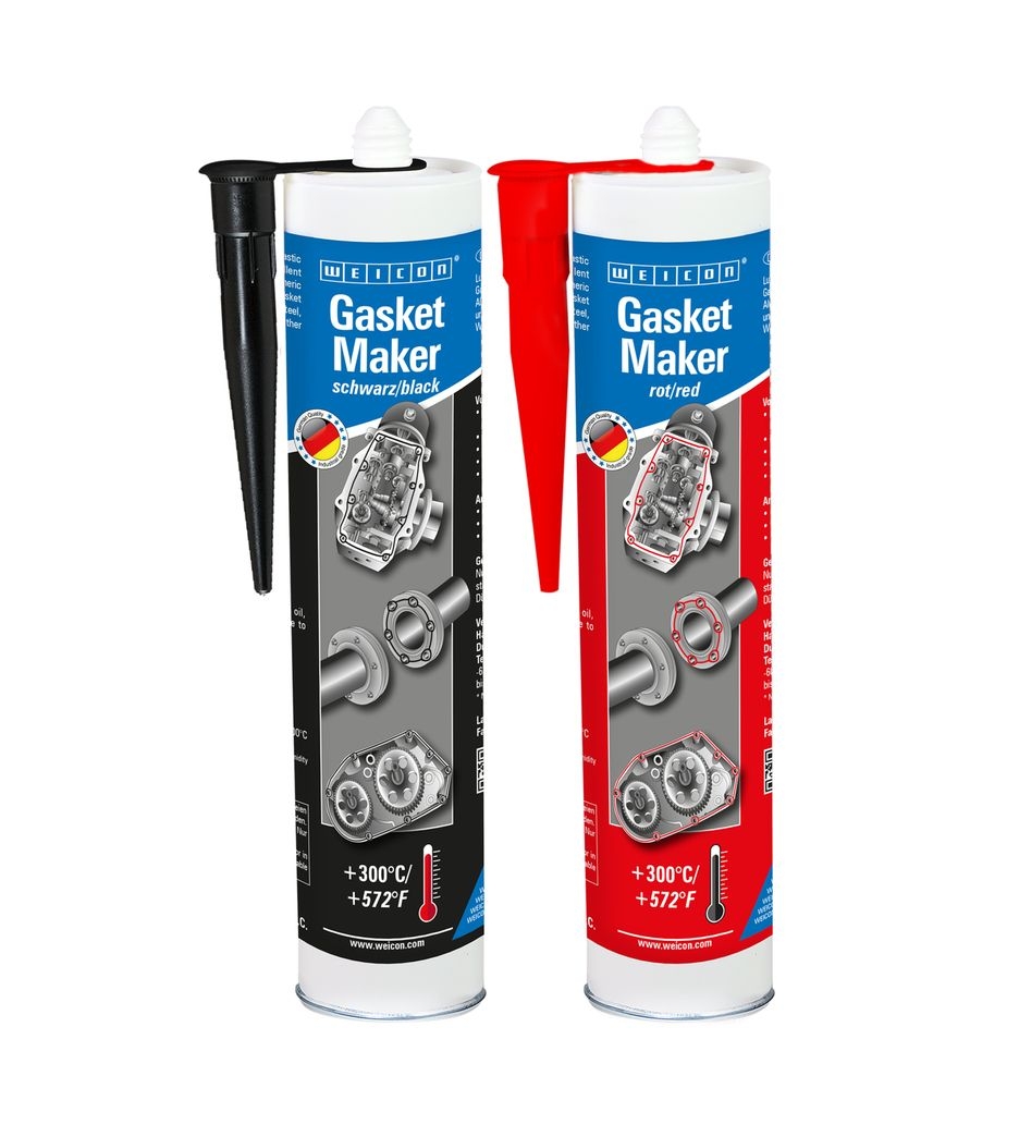 wcn30100310 - 10049930 WEICON Gasket Maker. Жидкая силиконовая прокладка красная (310 мл)