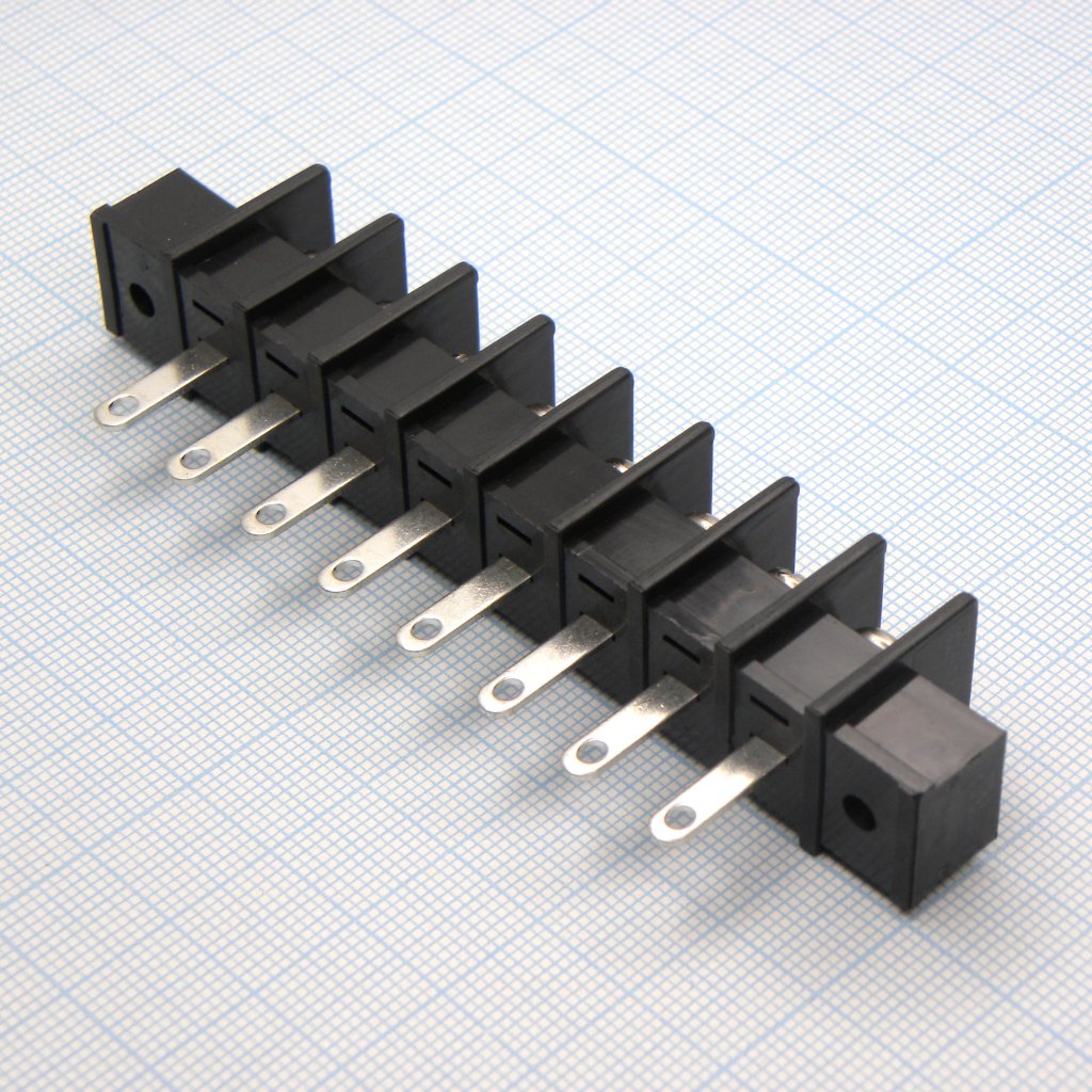 DG45H-A-08P-13-00A(H) - Барьерный клеммный блок 8 контактов. Серия DG45H-A