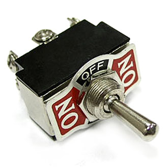 KN3(B)-223(A) (ON)-OFF-(ON) - Тумблер (ON)-OFF-(ON) (6c) 10А 250В