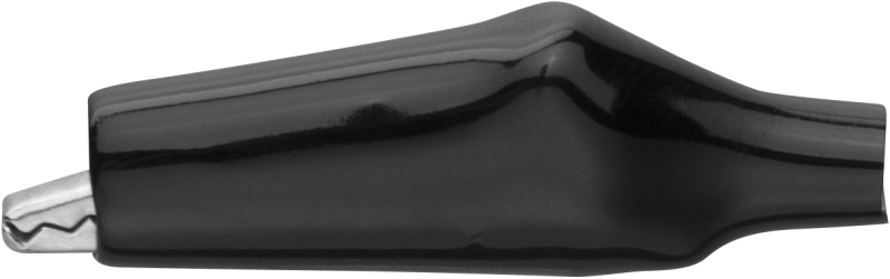 Зажим "крокодил" 5А 80 871 OAC-5A-40-B25 черн. 80871