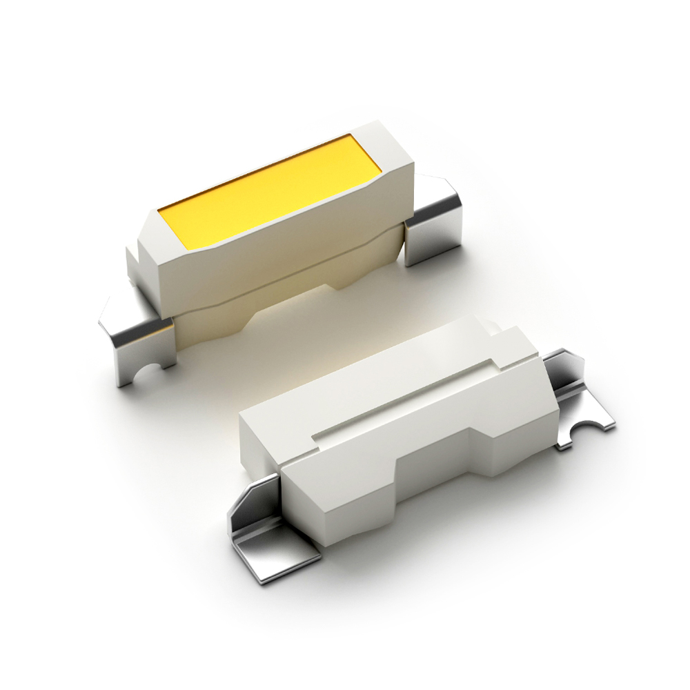 Светодиод ARL-4008UWC 011282 - Поставка под заказ от 3000 шт. Чип-светодиод типа SMD 4008, размер 4.0x0.8 мм (бокового свечения). Цвет свечения белый (6000 К). Угол излучения 120°. Сила света Iv=1200-1600 мкд при If=20 мА. VF=3.0-3.6 В.