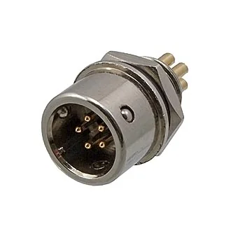 XS9-5(ZN) PANEL PLUG - Разъем быстрого соединения, 5-ти контактый
